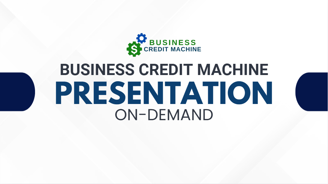 Business Credit Machine running across desktop, tablet, and mobile